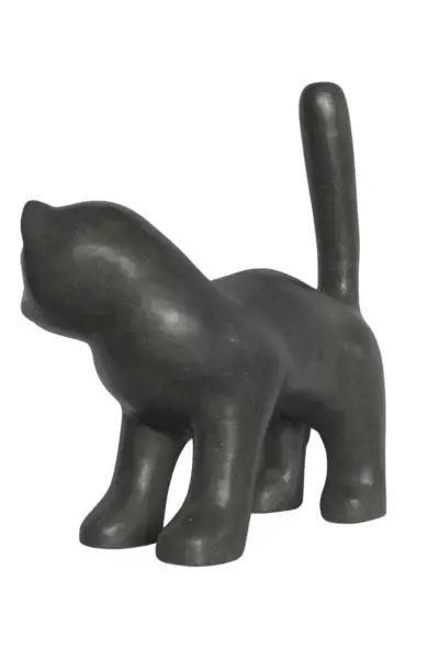 Artikelbild 9 des Artikels “Cat, 63cm Height | Terazzo, Black color “